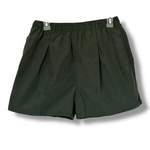 Cabela’s Women’s Green Nylon Pull On Shorts Outdoor  Small Green High Waisted